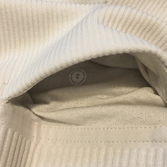 Lululemon softstreme ribbed pants size 2 - Picture 9 of 10